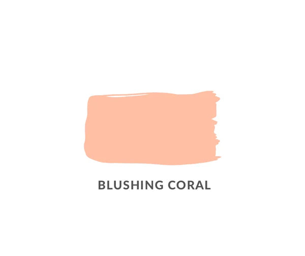 Blushing Coral Clay and Chalk Paint- Botanical