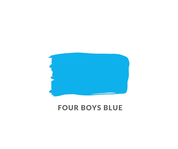 Four Boys Blue Clay and Chalk Paint- Neon